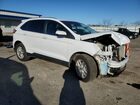 2021 Ford Edge Sel White vin: 2FMPK4J93MBA19347