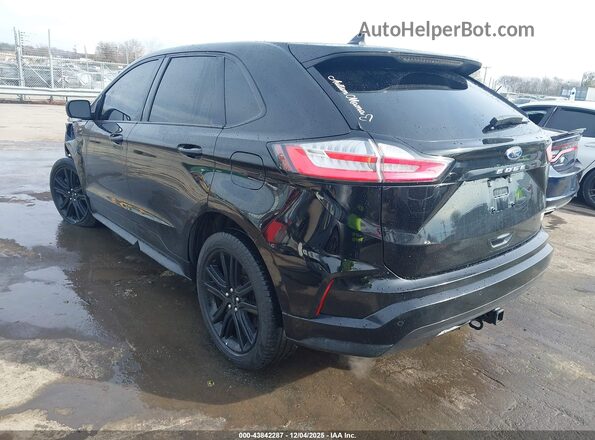 2FMPK4J93NBA45688 2022 FORD EDGE Black Задня ліва чверть