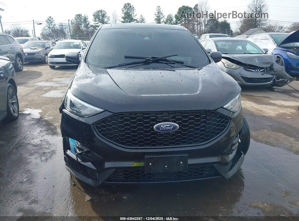 2FMPK4J93NBA45688 2022 FORD EDGE Black Вид щитка приладів