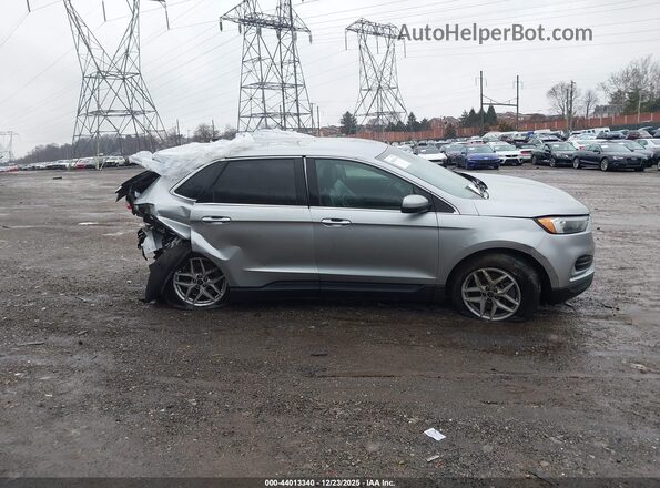 2FMPK4J93PBA18428 2023 FORD EDGE Silver Widok zestawu wskaźników