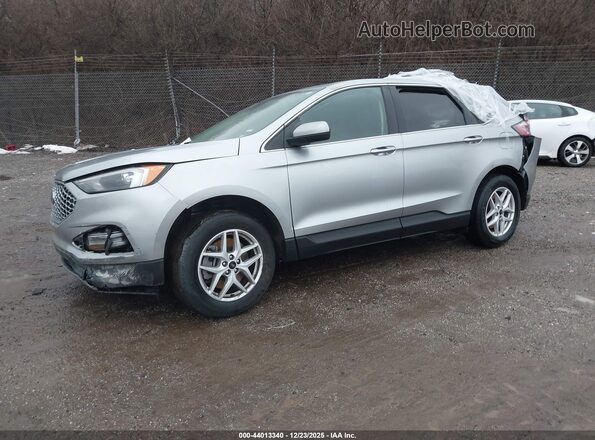 2FMPK4J93PBA18428 2023 FORD EDGE Silver Przód lewy