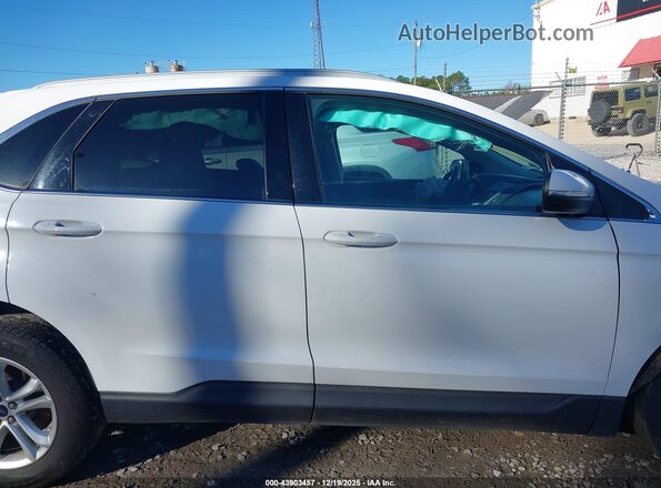 2FMPK4J95LBB14474 2020 FORD EDGE Белый Вид задней части салона