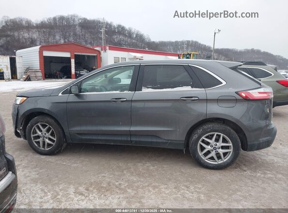 2FMPK4J96NBA31462 2022 FORD EDGE Gray სალონის 360-გრადუსიანი ხედი