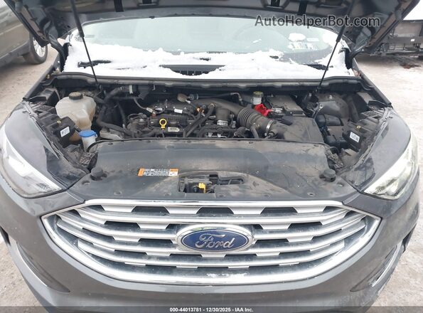2FMPK4J96NBA31462 2022 FORD EDGE Gray უკანა ხედი