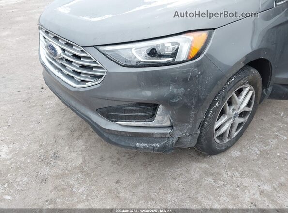 2FMPK4J96NBA31462 2022 FORD EDGE Gray წინა ხედი