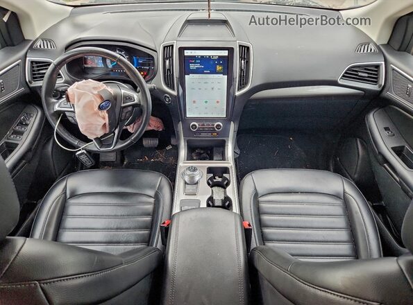 2FMPK4J97PBA06458 2023 FORD EDGE Gray Вид панелі приладів