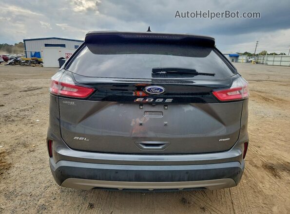 2FMPK4J97PBA06458 2023 FORD EDGE Gray Вид ззаду