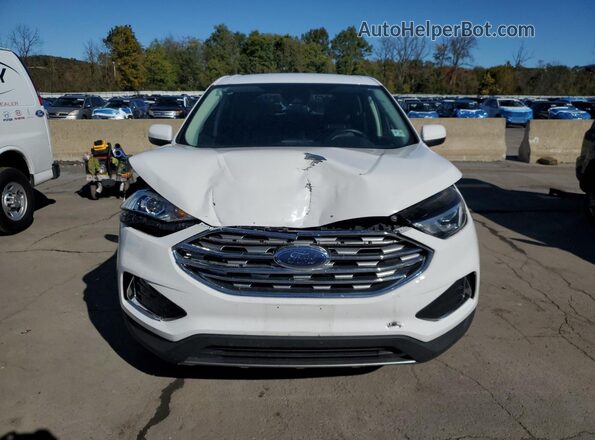 2FMPK4J98NBA33438 2022 FORD EDGE Белый Вид спереди