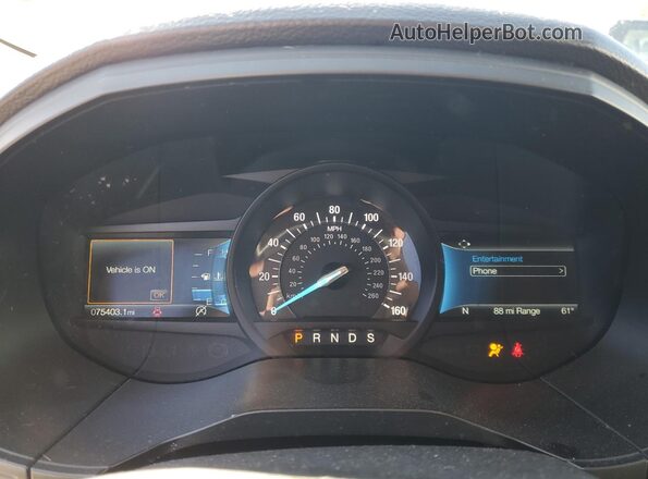 2FMPK4J98NBA33438 2022 FORD EDGE Белый Вид щитка приборов