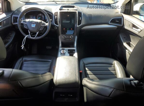 2FMPK4J98NBA33438 2022 FORD EDGE Белый Вид панели приборов