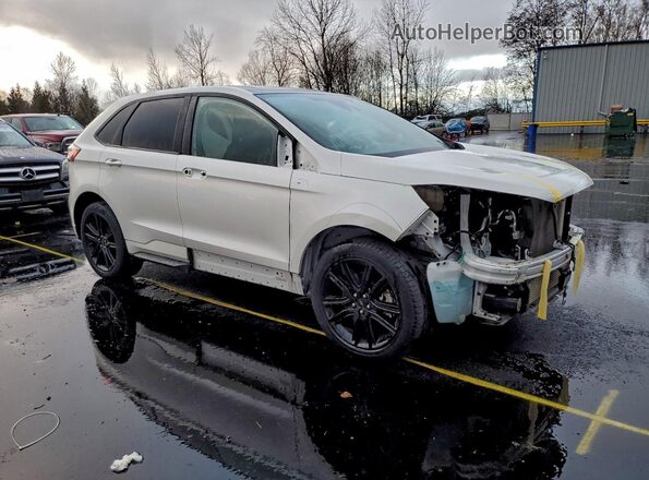 2FMPK4J99LBB24179 2020 FORD EDGE Белый Передняя правая четверть