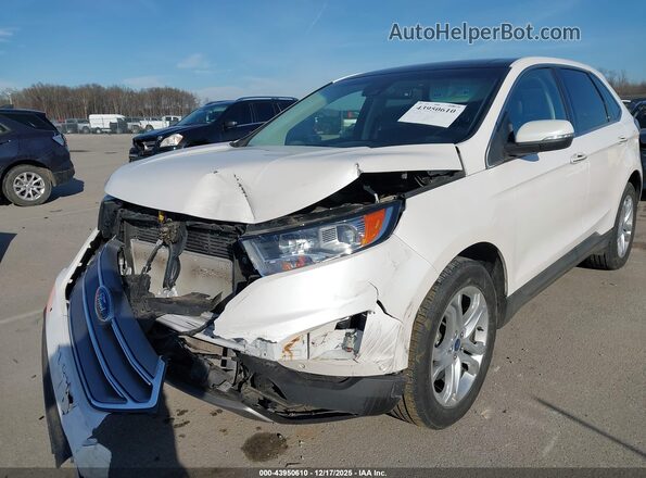 2FMPK4K82HBC15274 2017 FORD EDGE Белый Вид спереди