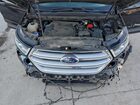2016 Ford Edge Titanium Черный vin: 2FMPK4K85GBB31321