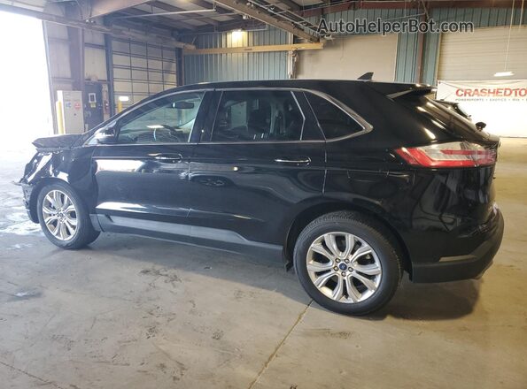 2FMPK4K90NBA16342 2022 FORD EDGE Black უკანა მარცხენა