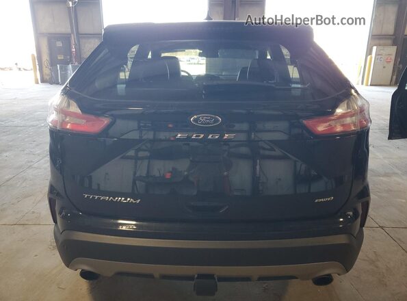 2FMPK4K90NBA16342 2022 FORD EDGE Black უკანა ხედი