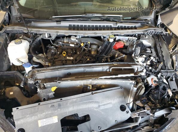 2FMPK4K90NBA16342 2022 FORD EDGE Black ძრავის განყოფილების ხედი