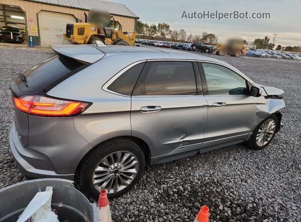 2FMPK4K92LBA06988 2020 FORD EDGE Silver Trasero derecho
