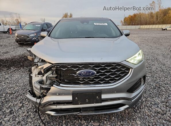 2FMPK4K92LBA06988 2020 FORD EDGE Silver Vista frontal