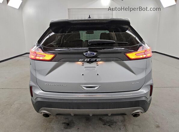 2FMPK4K92NBA55255 2022 FORD EDGE Silver Widok z tyłu
