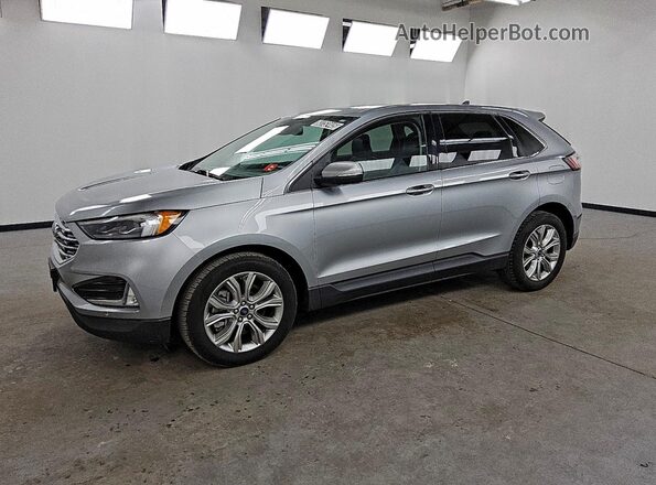 2FMPK4K92NBA55255 2022 FORD EDGE Silver Przód lewy