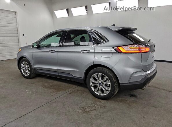 2FMPK4K92NBA55255 2022 FORD EDGE Silver Tył lewy