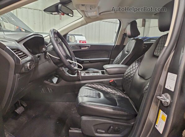 2FMPK4K95PBA16596 2023 FORD EDGE Gray Սալոնի դիմացի տեսք