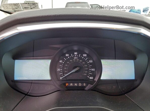 2FMPK4K96LBB11629 2020 FORD EDGE Золотой Вид щитка приборов