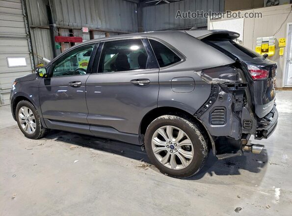 2FMPK4K99NBA37674 2022 FORD EDGE Gray Հետևի ձախ