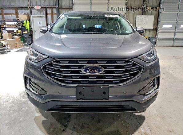 2FMPK4K99NBA37674 2022 FORD EDGE Gray Դիմացի տեսք