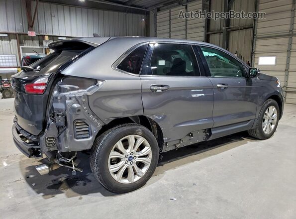 2FMPK4K99NBA37674 2022 FORD EDGE Gray Հետևի աջ