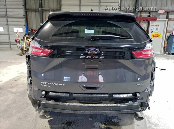 2FMPK4K99NBA37674 2022 FORD EDGE Gray Հետևի տեսք