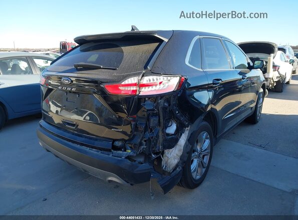2FMPK4K9XRBA50195 2024 FORD EDGE Черный Задняя правая четверть