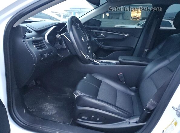2G1105SA2G9161983 2016 CHEVROLET IMPALA Белый Вид салона спереди