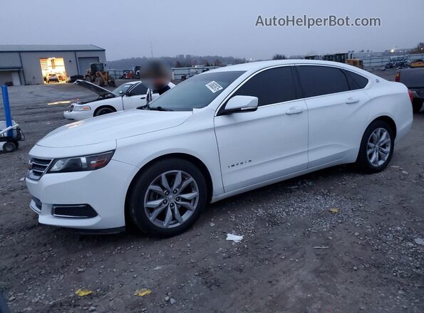 2G1105SA2G9161983 2016 CHEVROLET IMPALA Белый Передняя левая четверть
