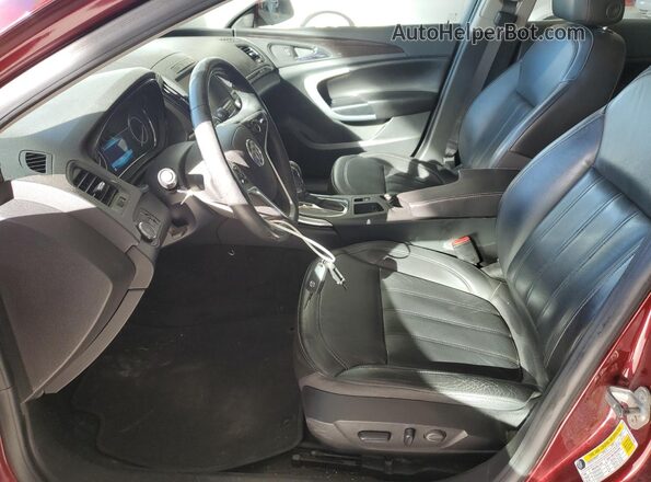 2G4GL5EX3H9147306 2017 BUICK REGAL Maroon Vista interior delantera
