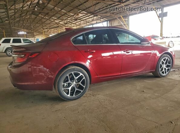 2G4GL5EX7H9108007 2017 BUICK REGAL Burgundy Հետևի աջ