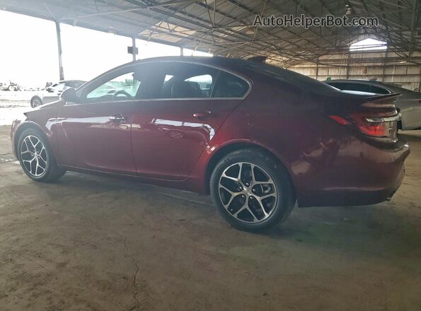 2G4GL5EX7H9108007 2017 BUICK REGAL Burgundy Հետևի ձախ