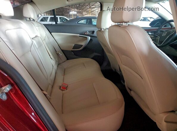 2G4GL5EX7H9108007 2017 BUICK REGAL Burgundy Հետևի նստատեղերի տեսք