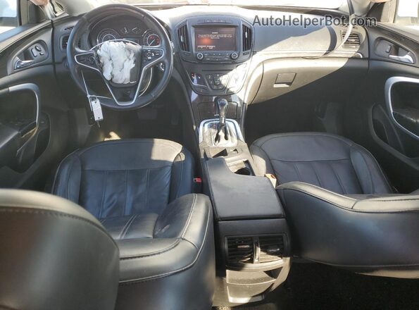 2G4GP5EX9G9160158 2016 BUICK REGAL Белый Вид панели приборов