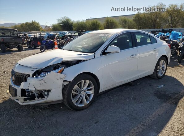 2G4GP5EX9G9160158 2016 BUICK REGAL Белый Передняя левая четверть