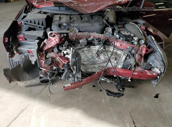 2G61M5S32G9128336 2016 CADILLAC XTS Красный Вид задней части салона