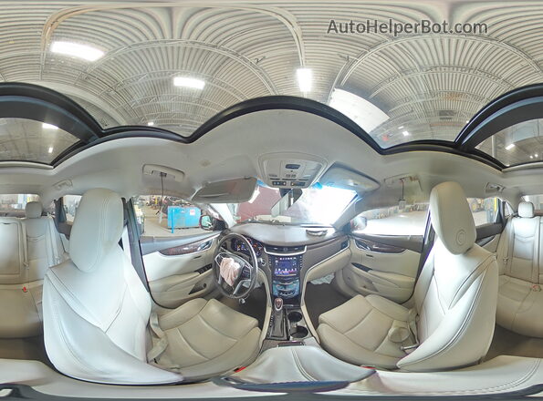 2G61M5S32G9128336 2016 CADILLAC XTS Красный Панорамный вид салона 360°