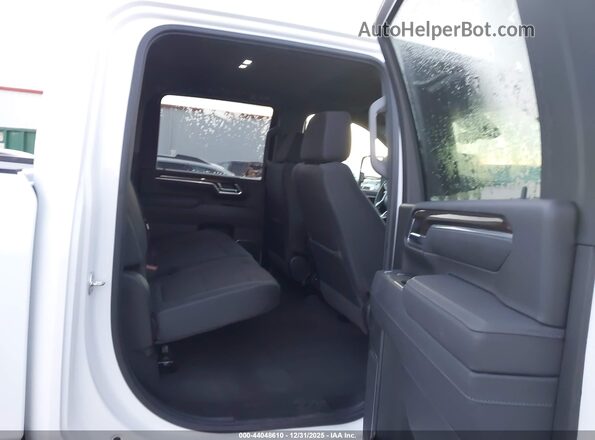 2GC1KNEYXS1229836 2025 CHEVROLET SILVERADO White Widok naklejki z numerem VIN
