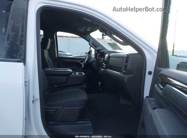 2GC1KNEYXS1229836 2025 CHEVROLET SILVERADO White Widok wnętrza z przodu