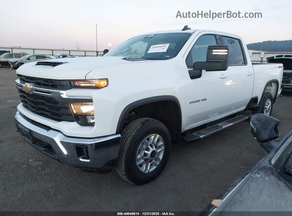 2GC1KNEYXS1229836 2025 CHEVROLET SILVERADO White Przód lewy