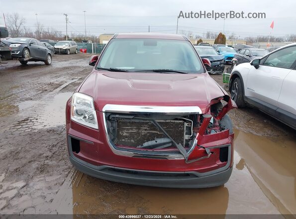 2GKALMEK2H6105658 2017 GMC TERRAIN Темно-бордовый Вид щитка приборов