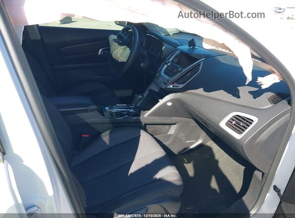 2GKALMEK4G6345843 2016 GMC TERRAIN Белый Вид салона спереди