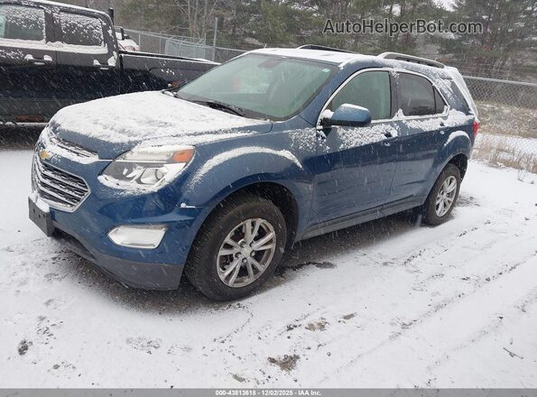 2GNALCEK5G6256232 2016 CHEVROLET EQUINOX Синий Передняя левая четверть