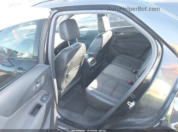2GNAXMEV2N6132663 2022 CHEVROLET EQUINOX Black Widok naklejki z numerem VIN
