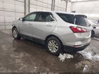 2018 Chevrolet Equinox Lt Silver vin: 2GNAXSEV6J6299655
